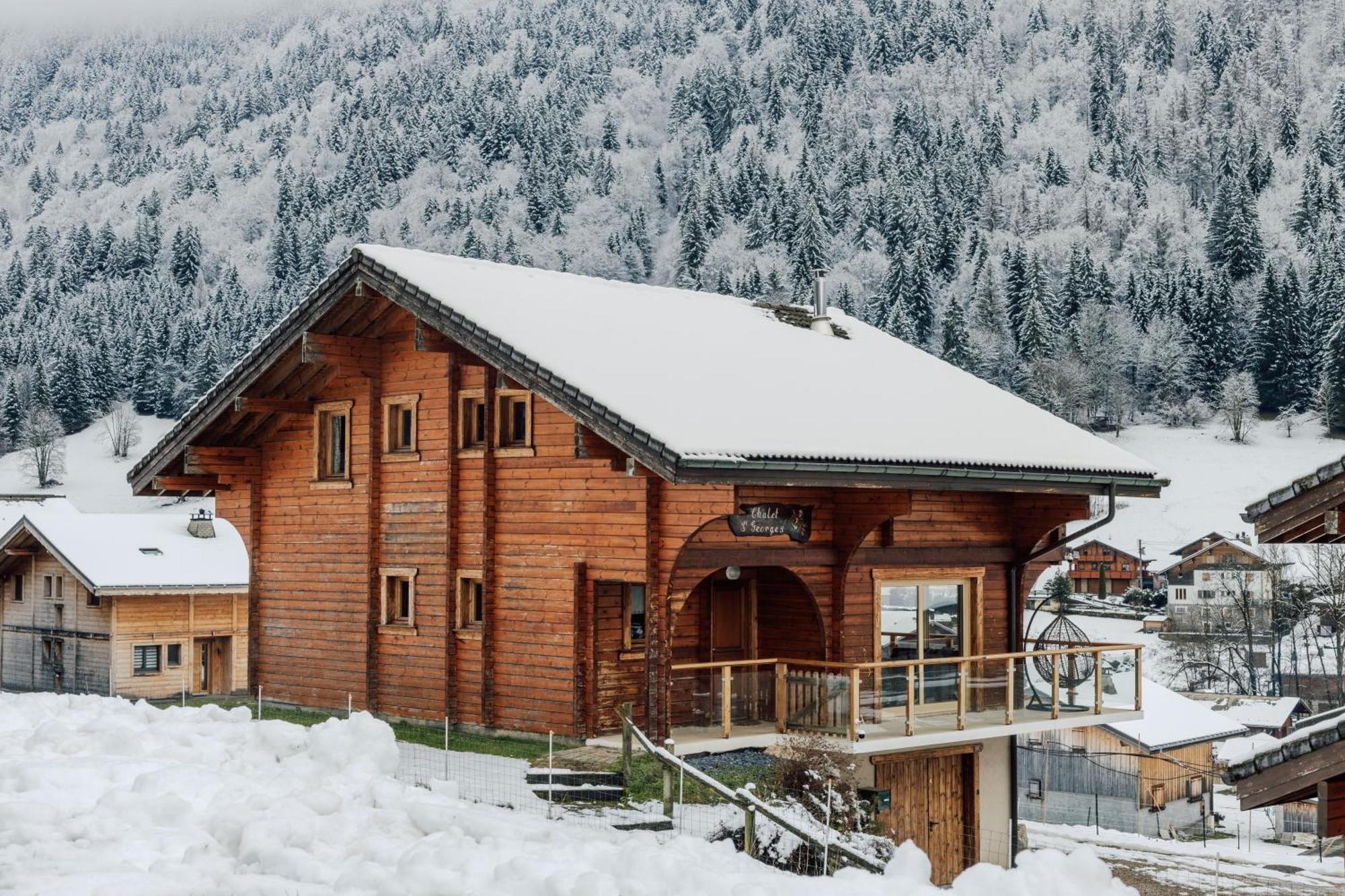 Chalet Le Saint Georges, Morzine, Proche Centre Buitenkant foto
