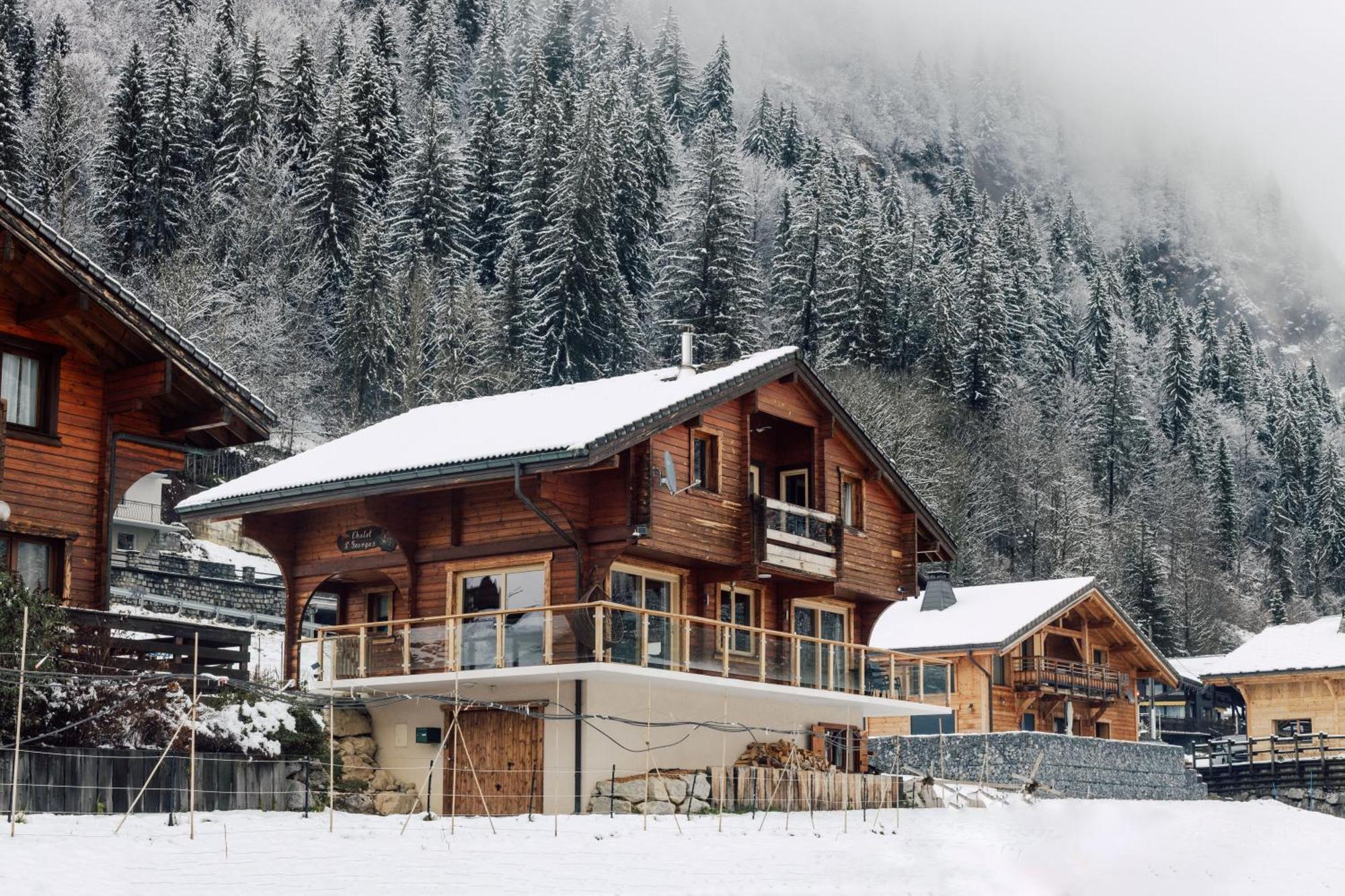 Chalet Le Saint Georges, Morzine, Proche Centre Buitenkant foto